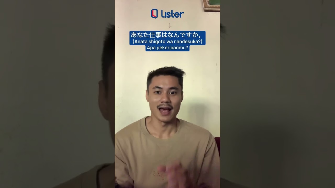 Cara Memperkenalkan Diri dalam Bahasa Jepang #listercoid #bahasajepang #shorts #shortsfeed #japanese
