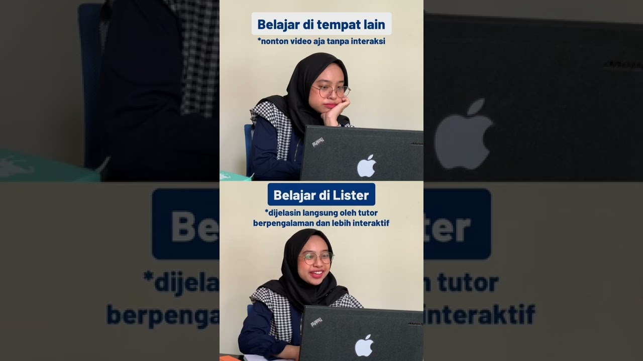 Ini dia perbedaan belajar di tempat lain dengan belajar di Lister!