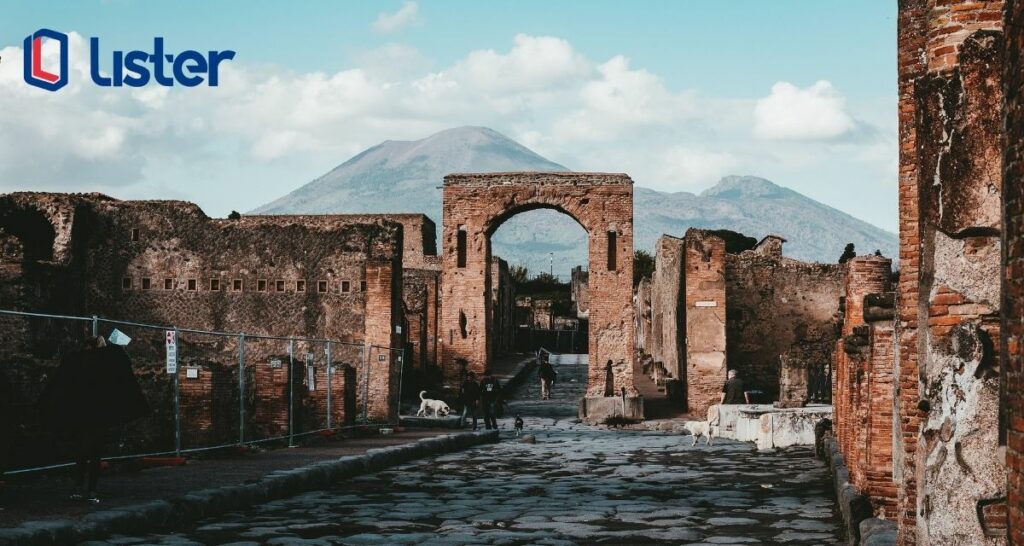 Pompeii dan Gunung Vesuvius, Italia