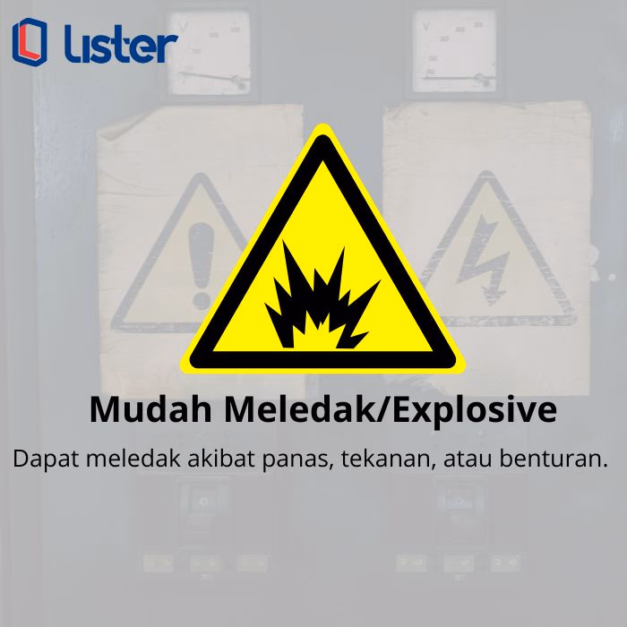 Simbol Bahan Kimia Berbahaya dan Artinya Disertai Gambar Simbol Bahan Kimia Berbahaya dan Artinya | mudah meledak