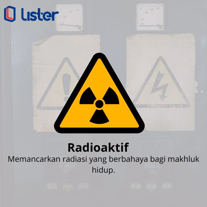 Simbol Bahan Kimia Berbahaya dan Artinya Disertai Gambar Simbol Bahan Kimia Berbahaya dan Artinya | radioaktif