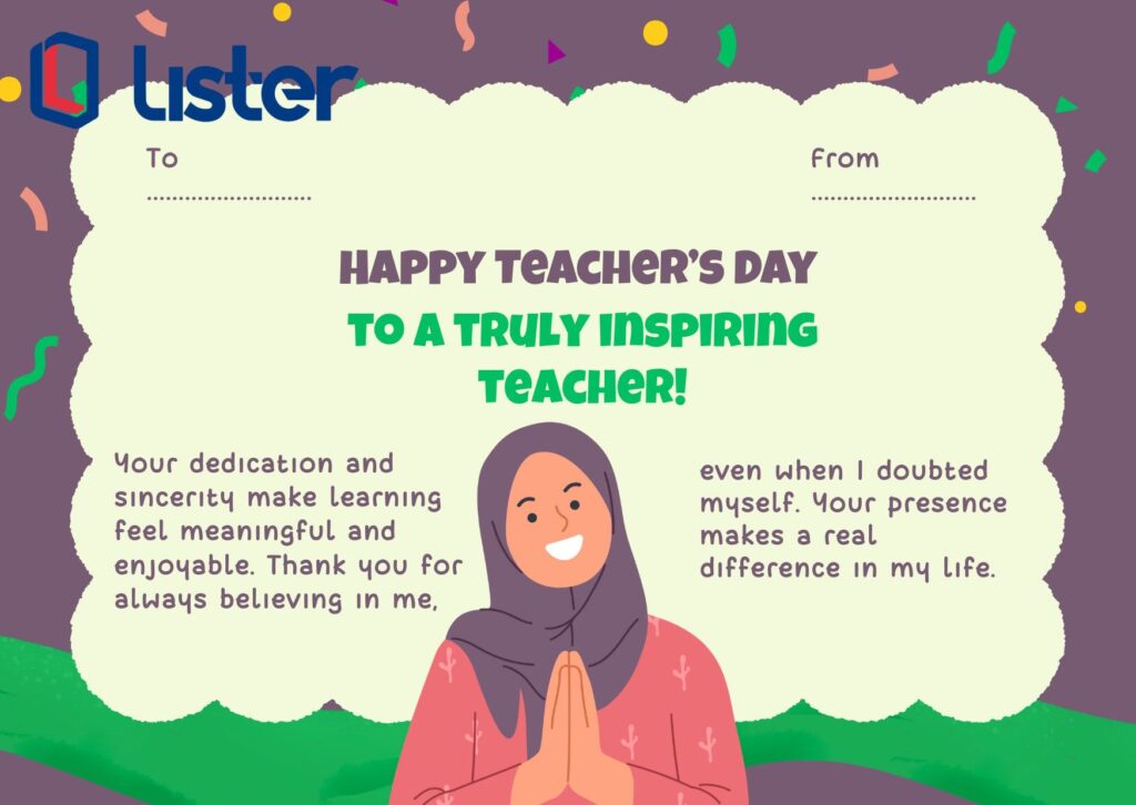 Kumpulan Ide Ucapan Hari Guru Bahasa Inggris & Artinya! kartu ucapan hari guru bahasa inggris