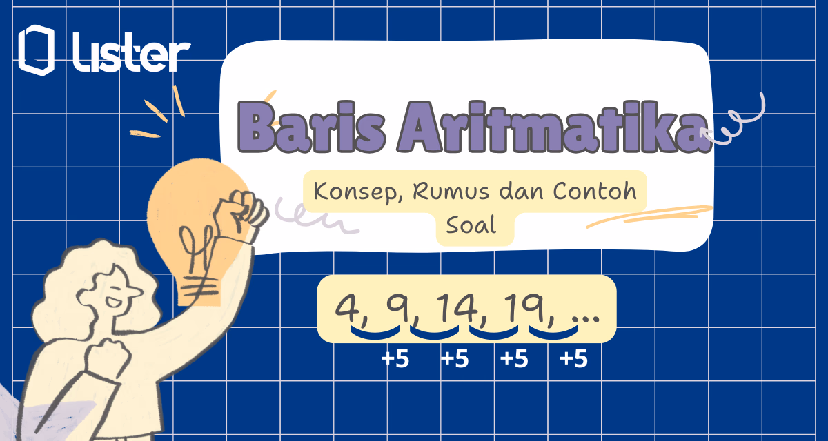 Konsep, Rumus & Contoh Soal Barisan Aritmatika TPA
