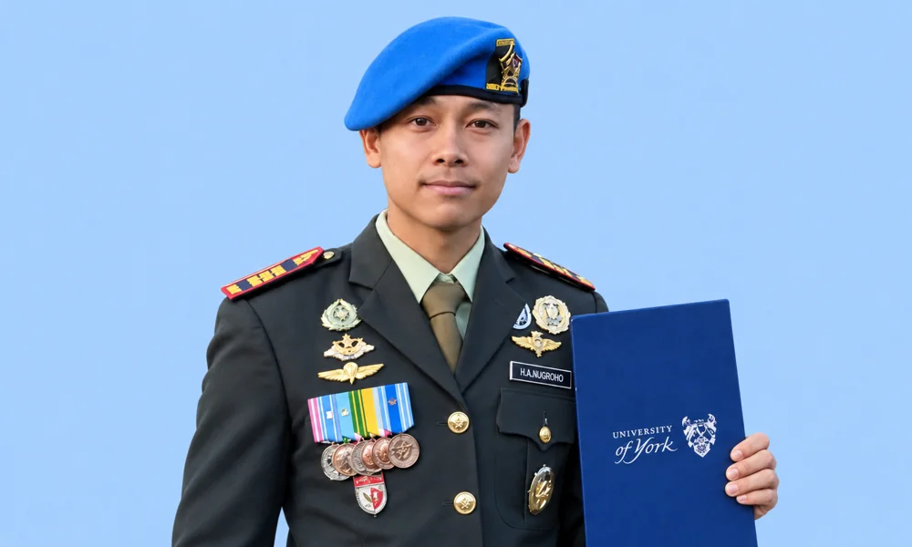 Hugo Adi Nugroho, alumni bimbingan LPDP Lister dan awardee LPDP di University of York